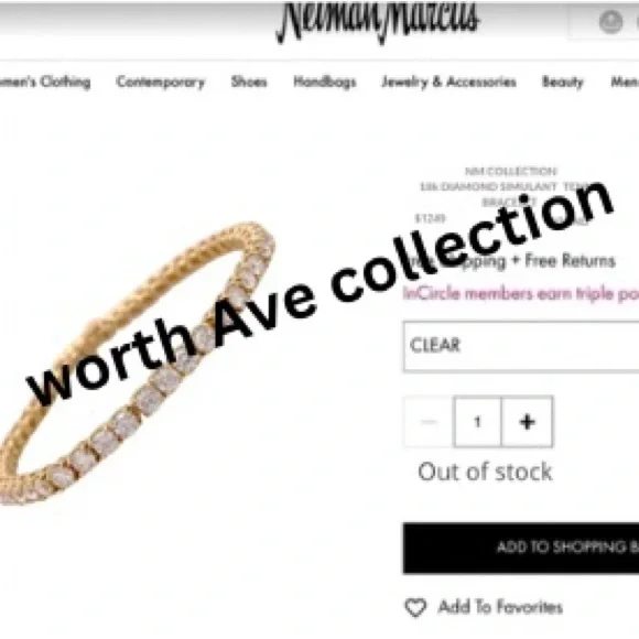 18k 30ct Tennis Bracelet - Picture 12 of 14